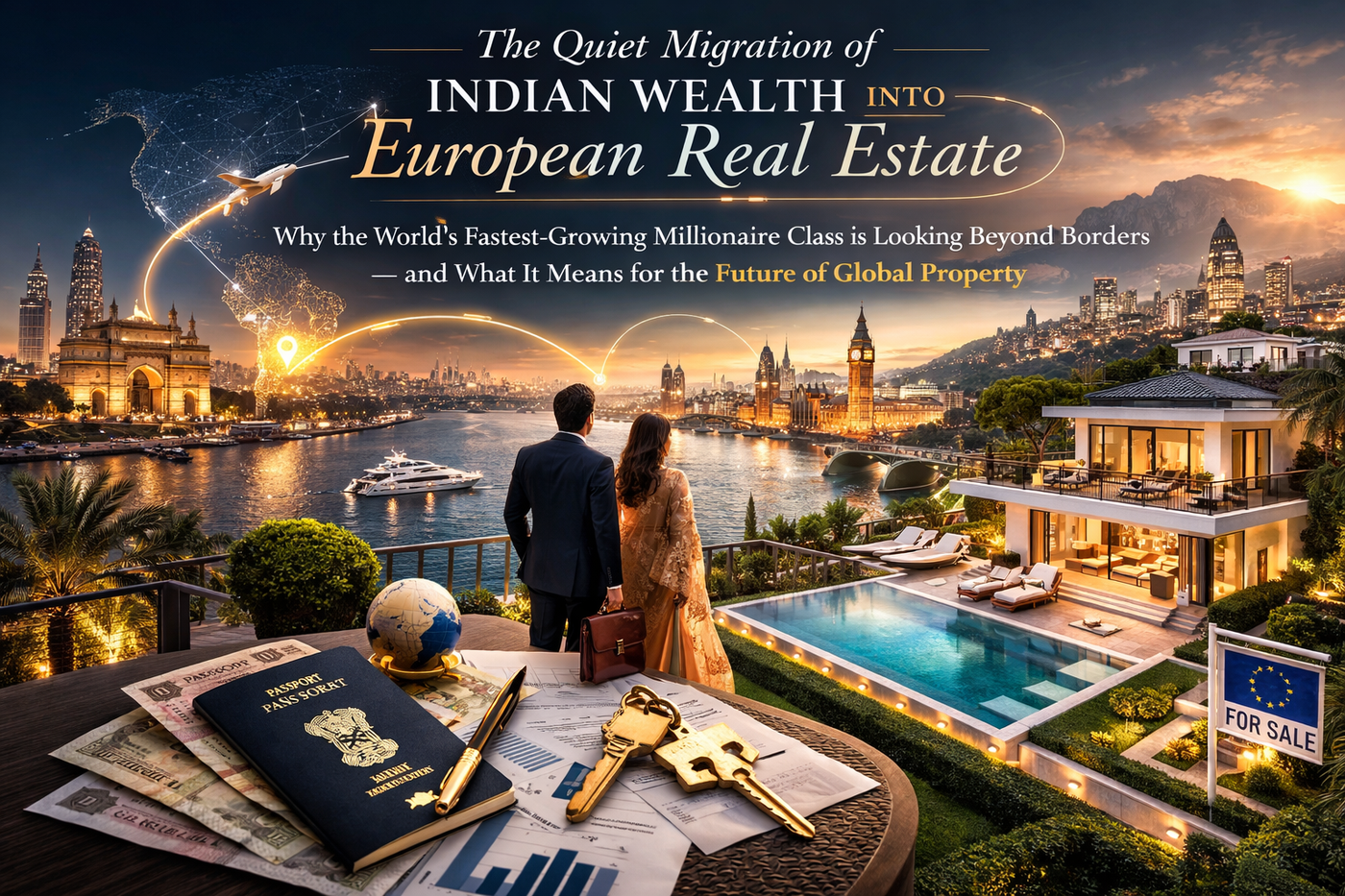 The Quiet Migration of Indian Wealth into European Real Estate