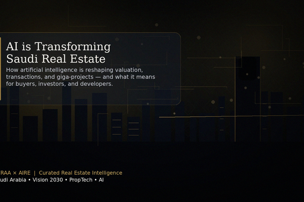 How AI is reshaping Real Estate in Saudi Arabia